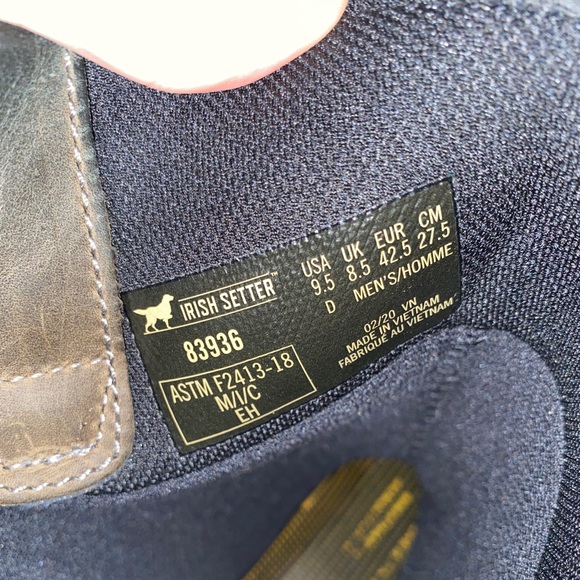 Men’s 9.5 RedWing Steel Toe Work Boot. - Picture 1 of 3